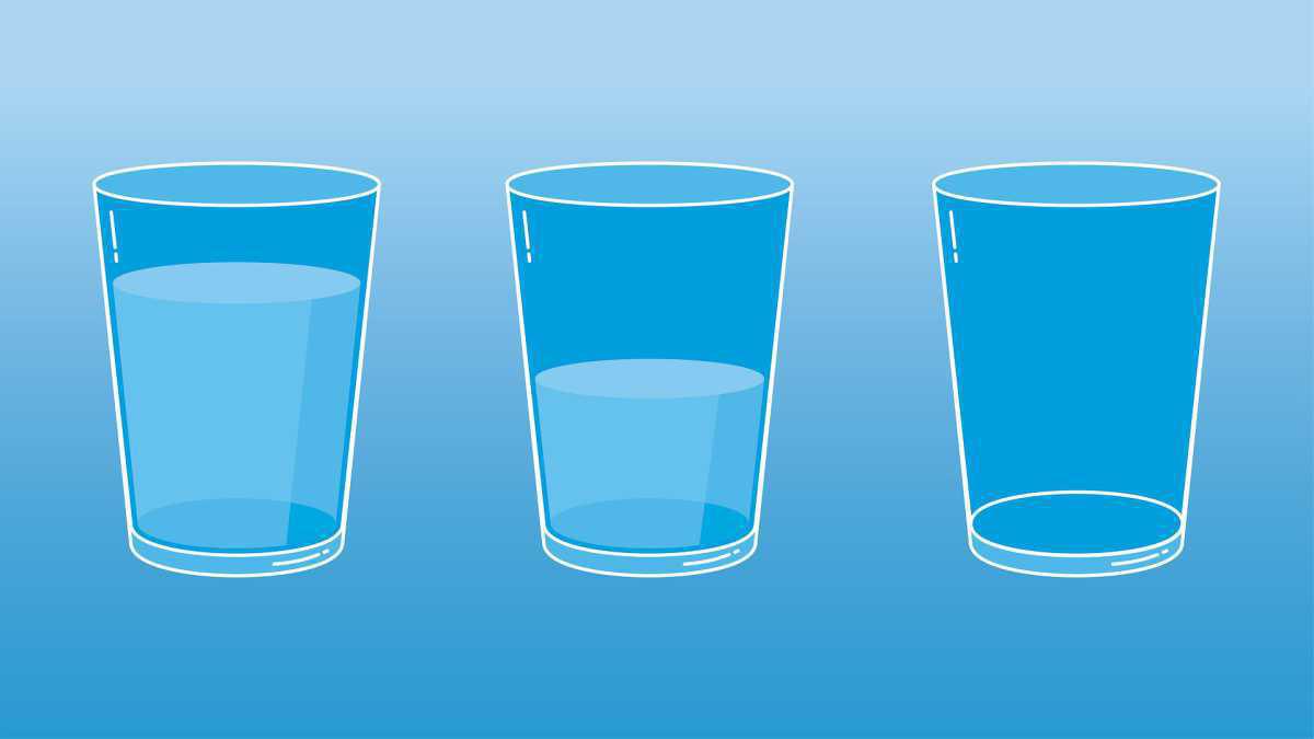 Déficit en eau libre