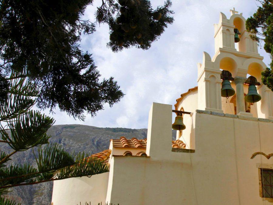 The oldest church in Santorini