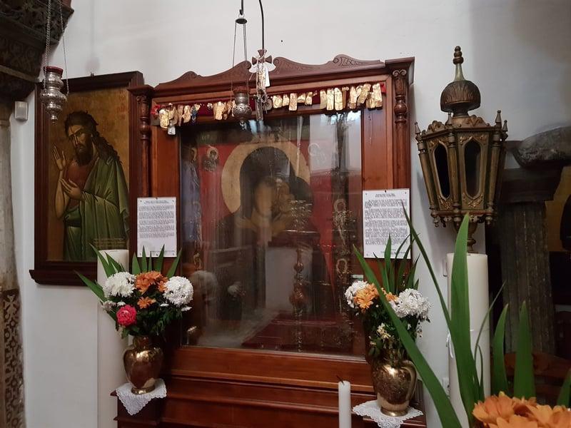 The oldest church in Santorini