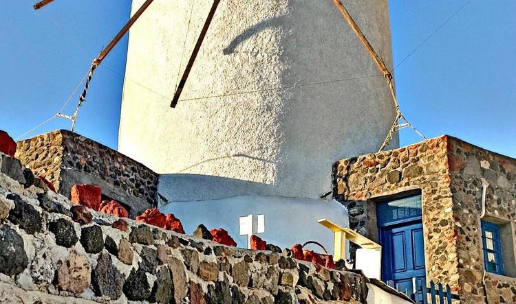 One of the Santorini's windmills.