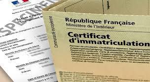 Carte grise (certificat d'immatriculation) Carte grise (certificat d'immatriculation)