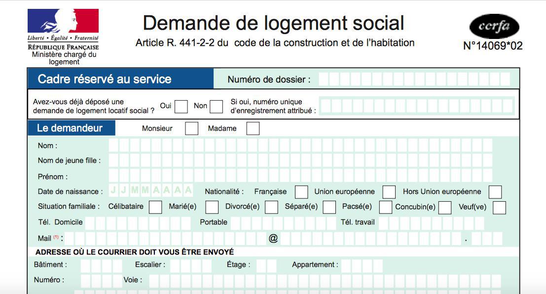 Demande de logement social