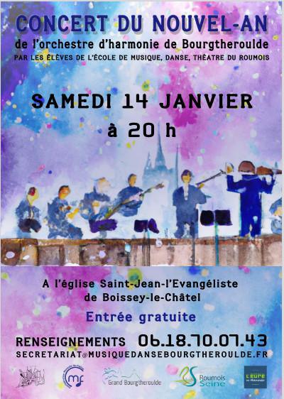 Concert du Nouvel An à l'Eglise Saint Jean le 14/01
