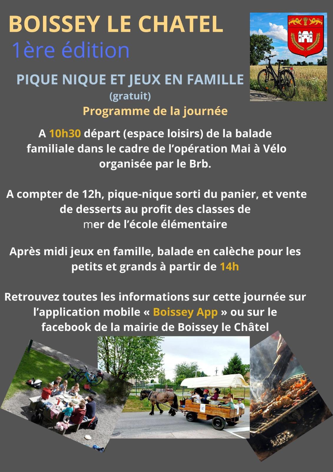 Pique Nique et Jeux en Famille
