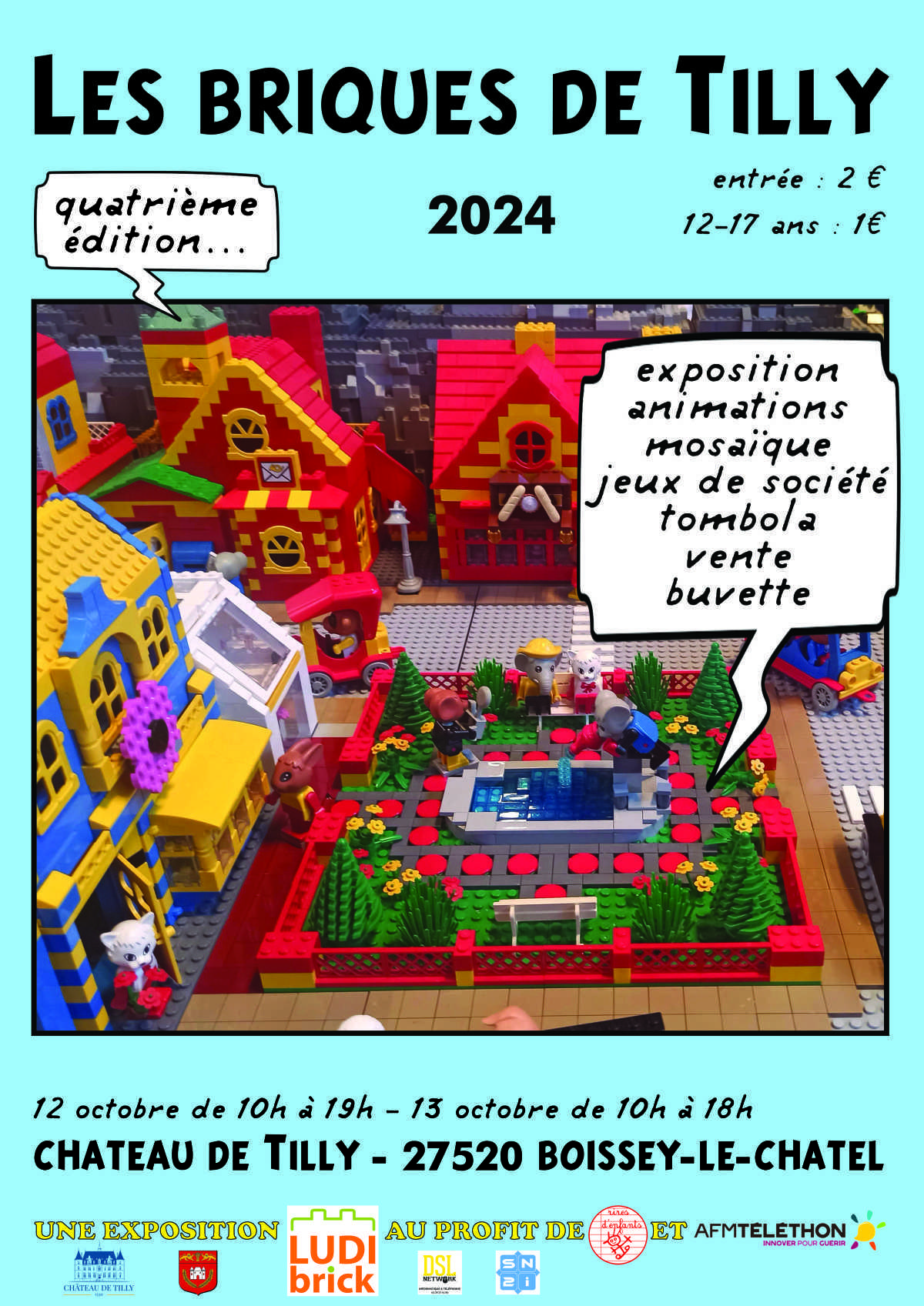 Nouvelle édition de l'Expo Lego le week end du 12 et 13 octobre