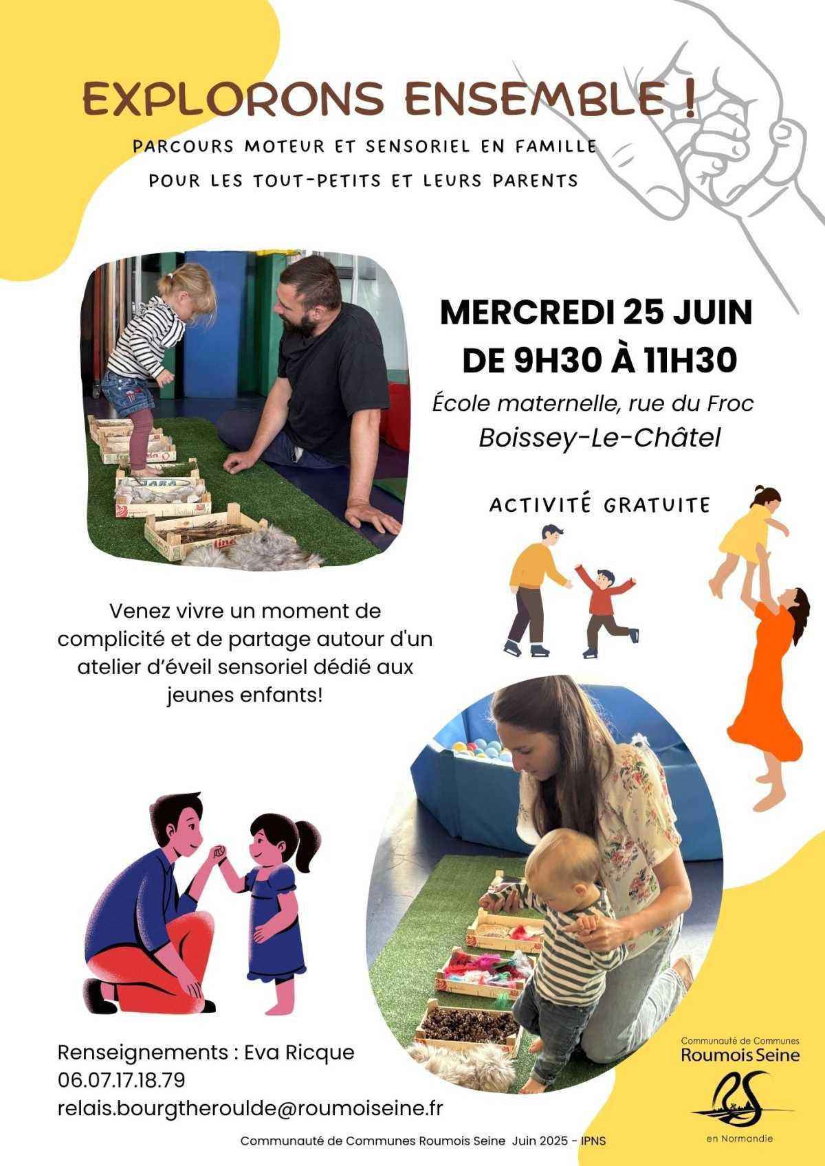 Prochain atelier Parentalité le 25 juin