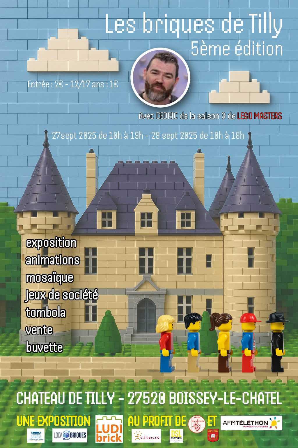 5ème édition de l'expo "les Briques de Tilly" les 27 et 28/09