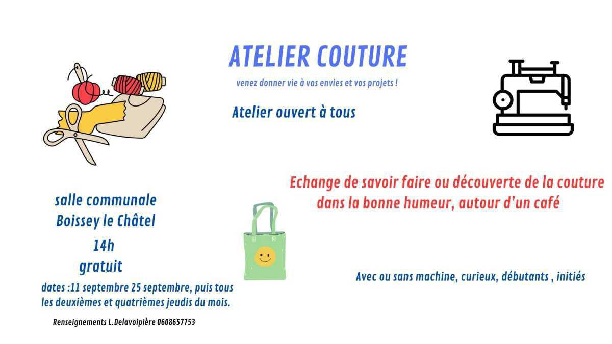 Atelier Couture le 11 septembre