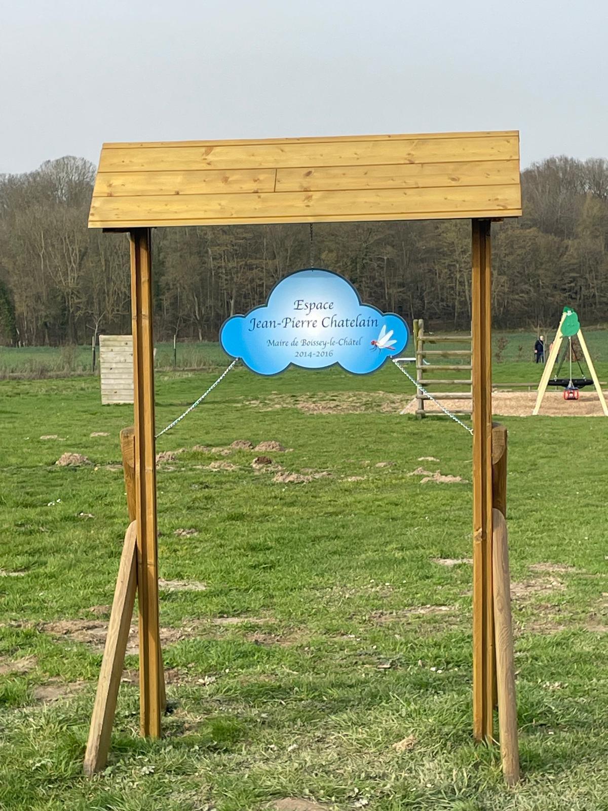 Inauguration de "l'espace Jean-Pierre Chatelain"