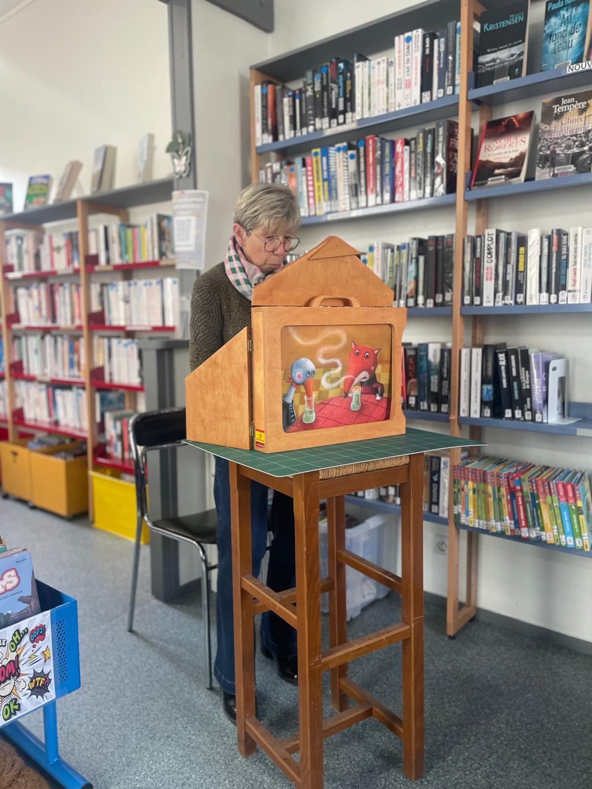 Les Fables de la Fontaine façon Kamishibaï à la bibliothèque municipale