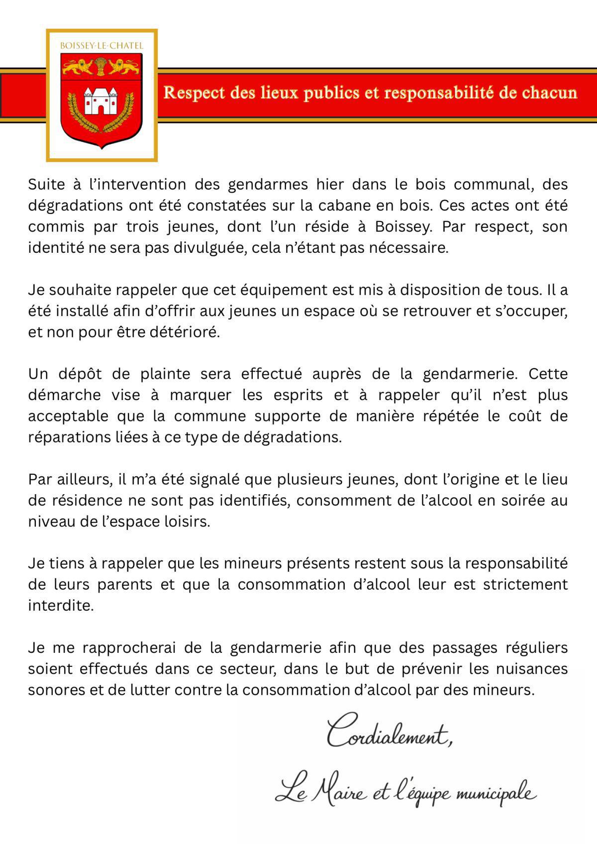  Préserver nos espaces communaux : un engagement collectif
