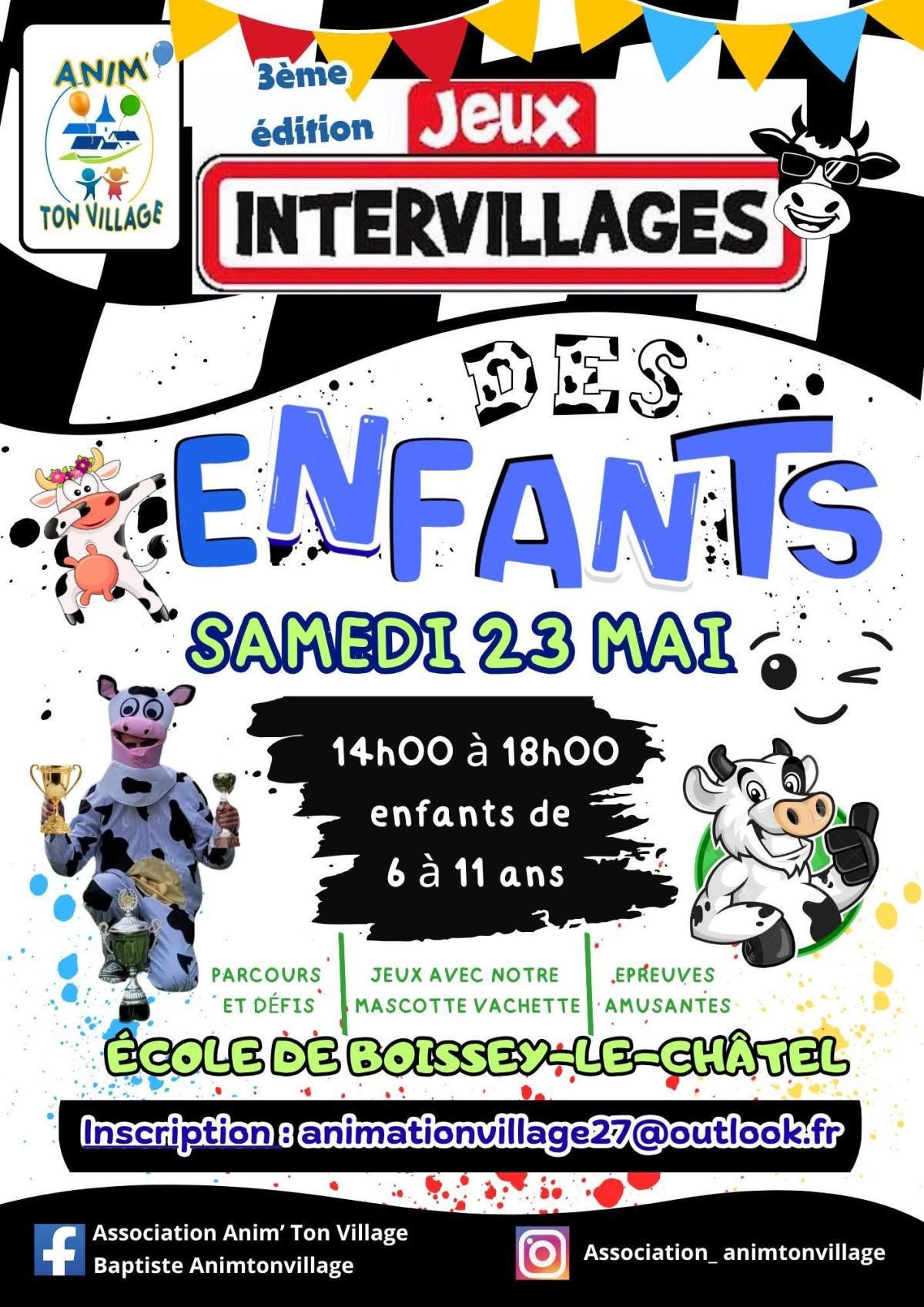 Anim Ton Village : Jeux Intervillages des enfants. 
