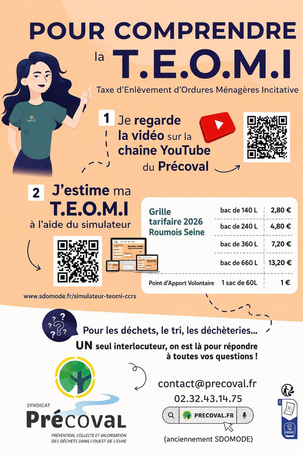 ♻️ Gestion des déchets : tout savoir sur la T.E.O.M.I avec Précoval
