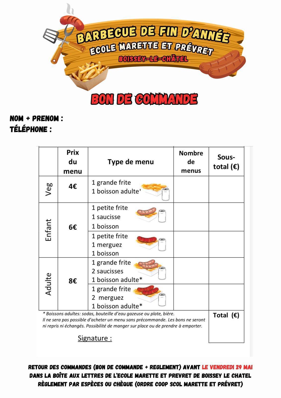 🔥🍖 Barbecue de fin d’année 🎉