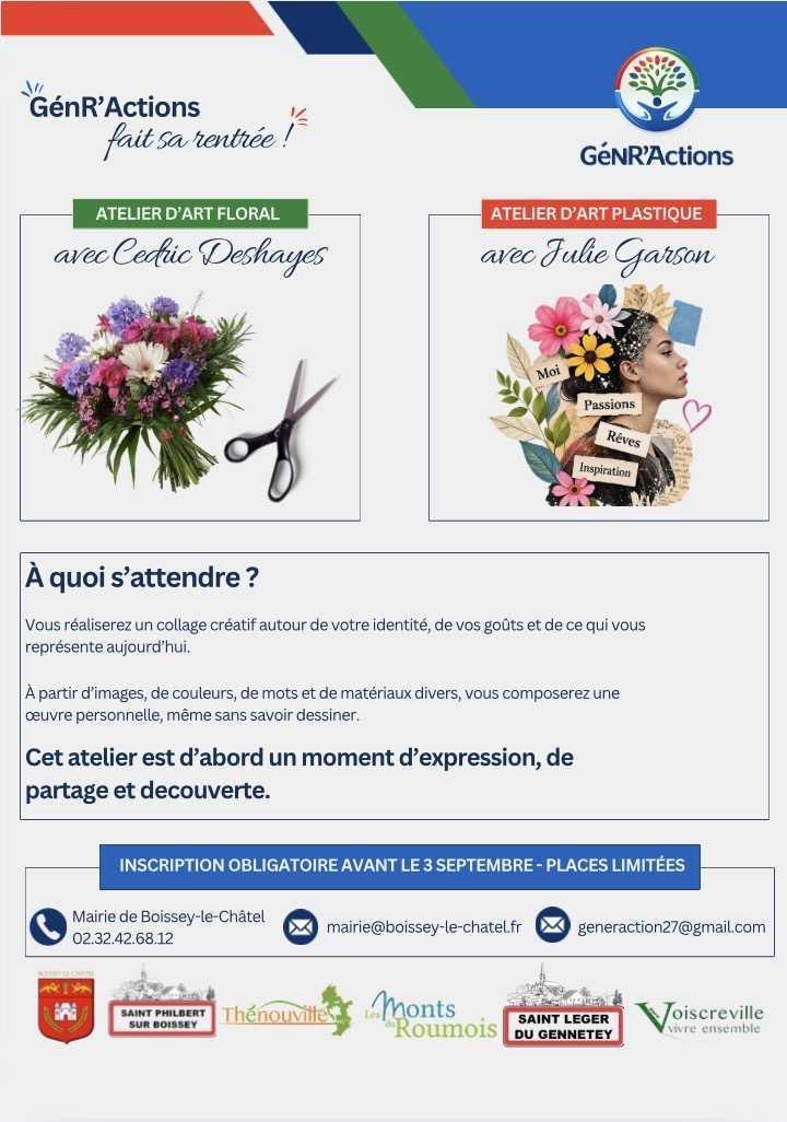 🌸🎨 GÉnR’ACTIONS FAIT SA RENTRÉE ! 🎨🌸