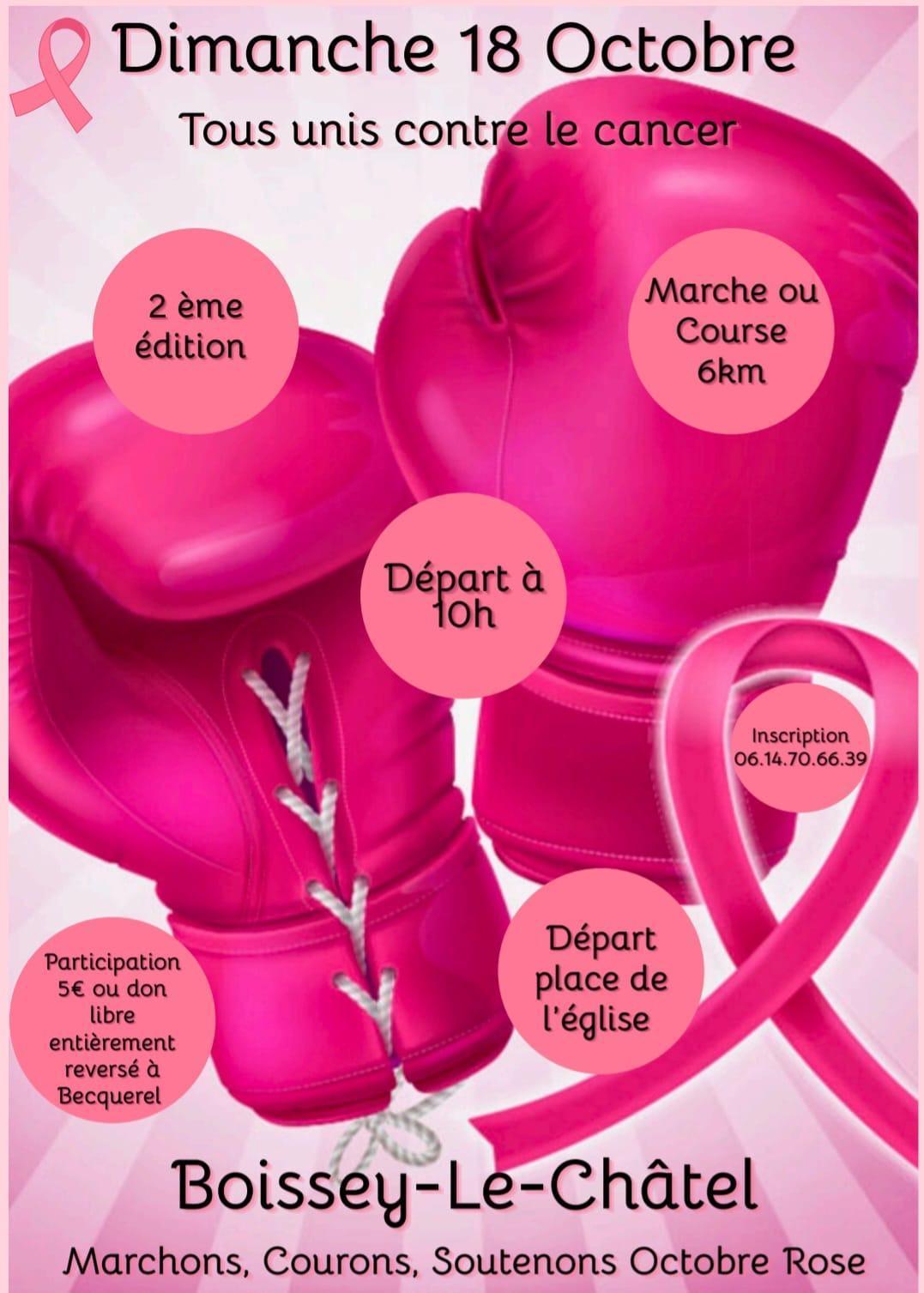 🌸 Octobre Rose à Boissey-le-Châtel 🎀