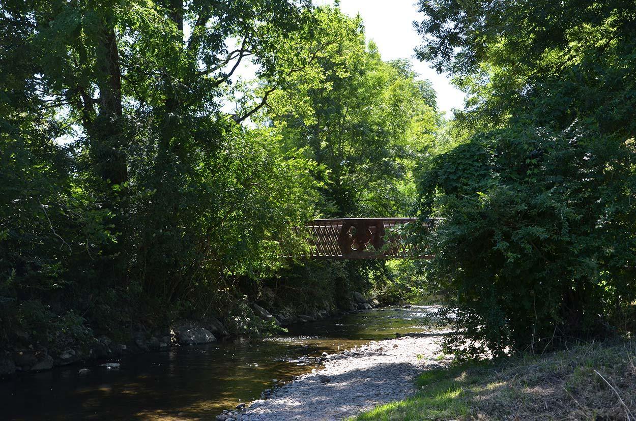 Idron-Le pont du château