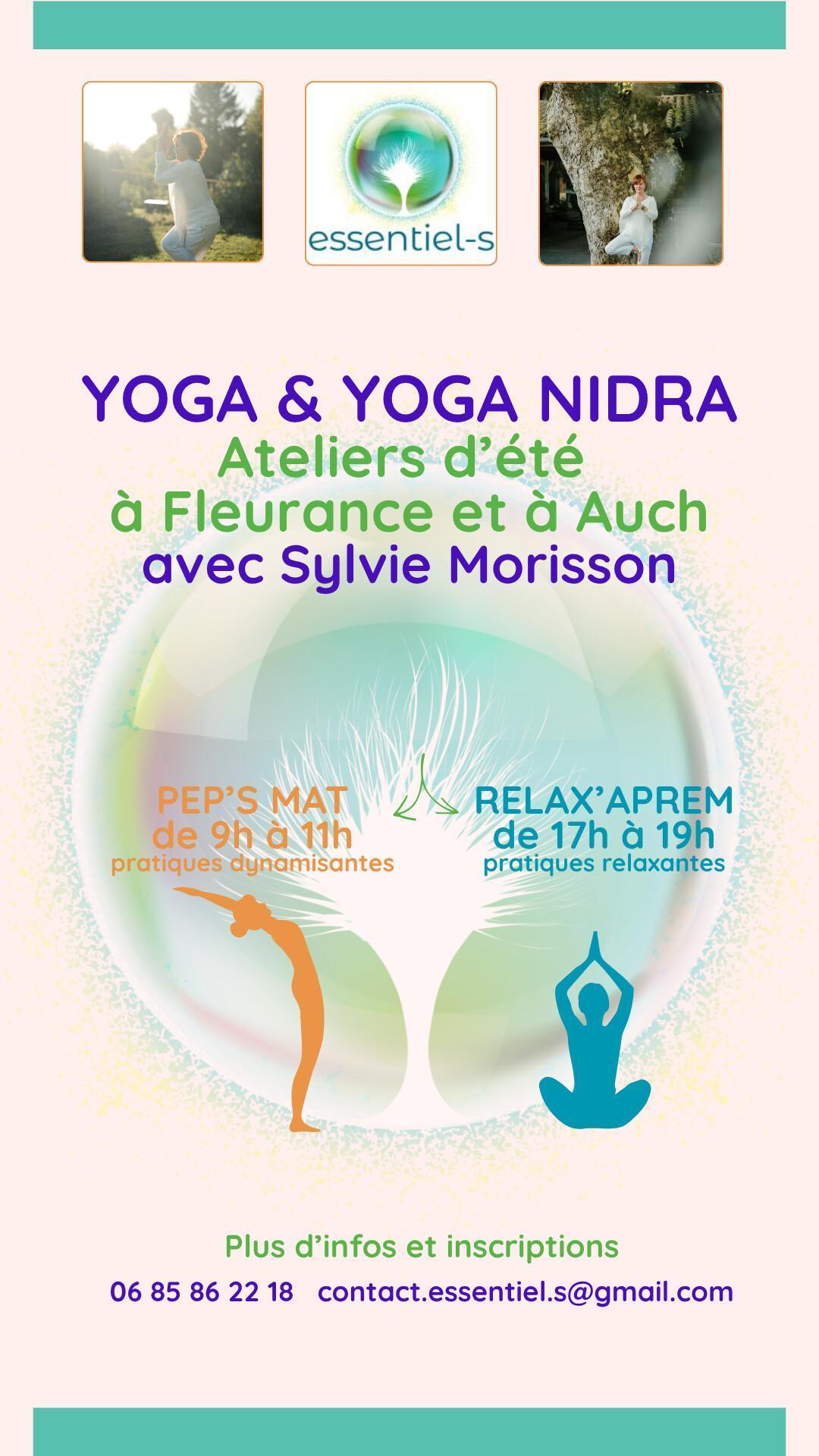 YOGA Cours Collectifs, Ateliers, Stages