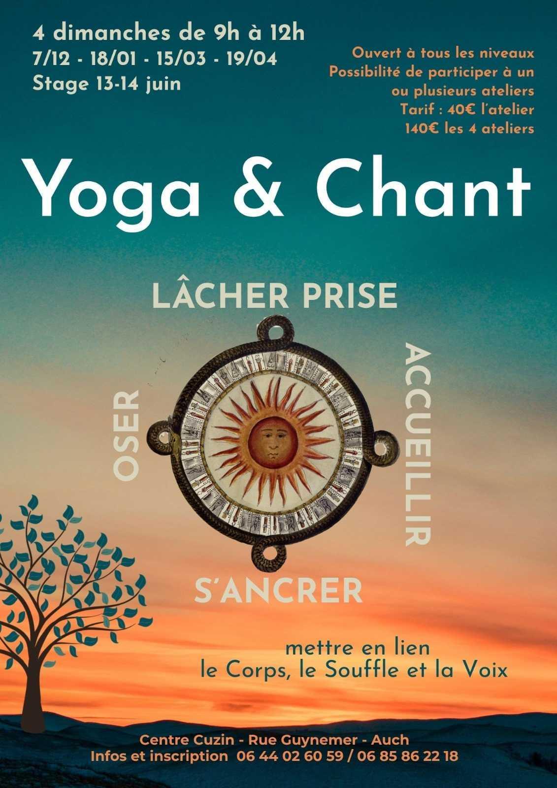 YOGA Cours Collectifs, Ateliers, Stages