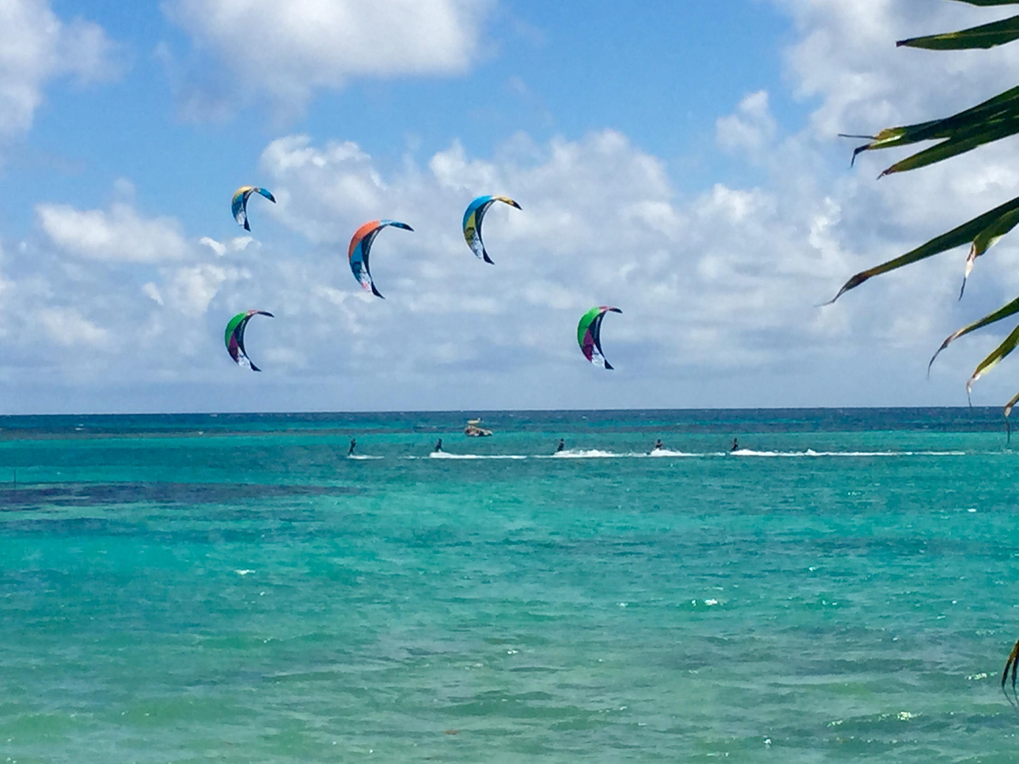 Guadeloupe : Séjour kitesurf au Gosier avec bungalow, kite encadré
