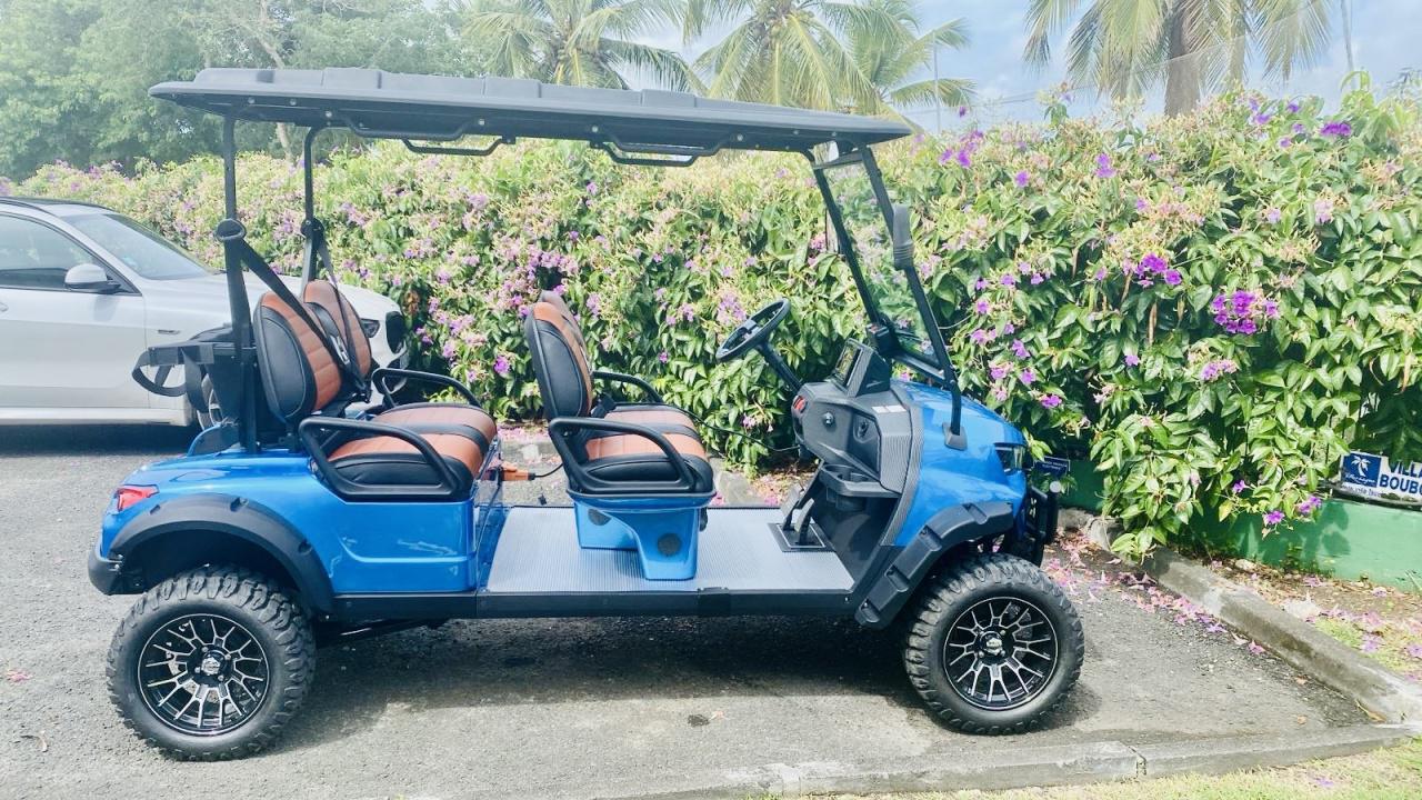 Nouvelle voiturette électrique gratuite sur la Villa Belle Bleue