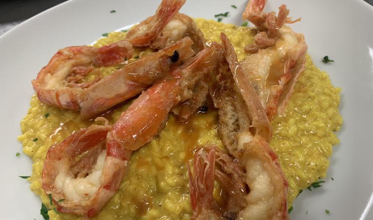Risotto all'Indiana "min. 2" € 16,00 porzione