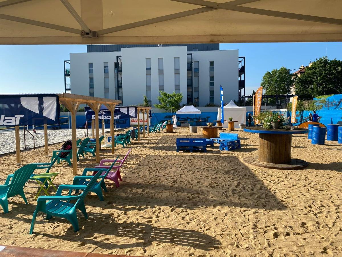 Location de l'espace Beach Tennis Location de l'espace Beach Tennis