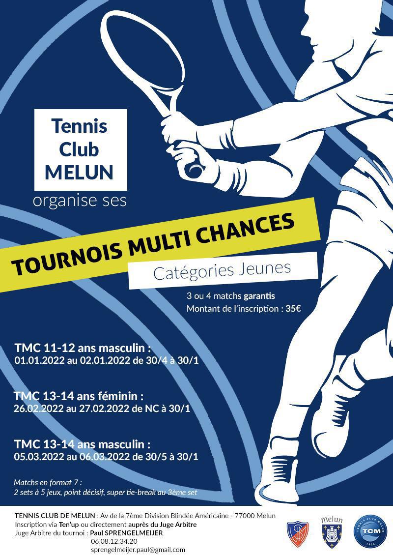 Tournoi TMC 11/12 ans Masculin