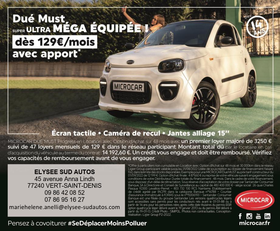 Découvrez les partenaires du TCM ! Aujourd'hui, Elysée Sud autos Découvrez les partenaires du TCM ! Aujourd'hui, Elysée Sud autos