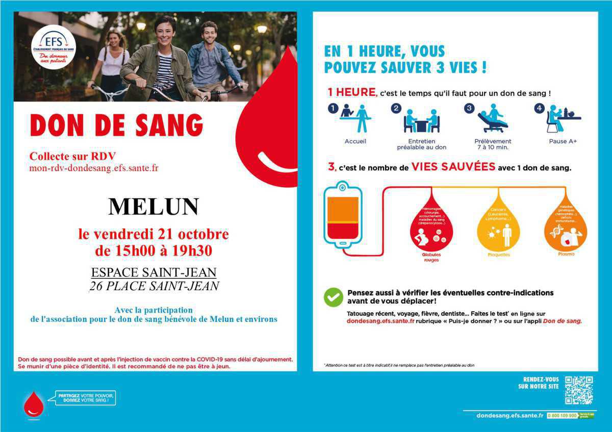 URGENCE ! DON de SANG