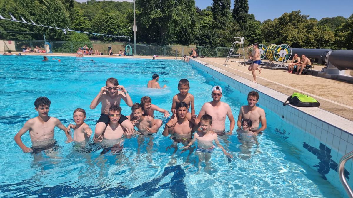 Première semaine de stage au club 