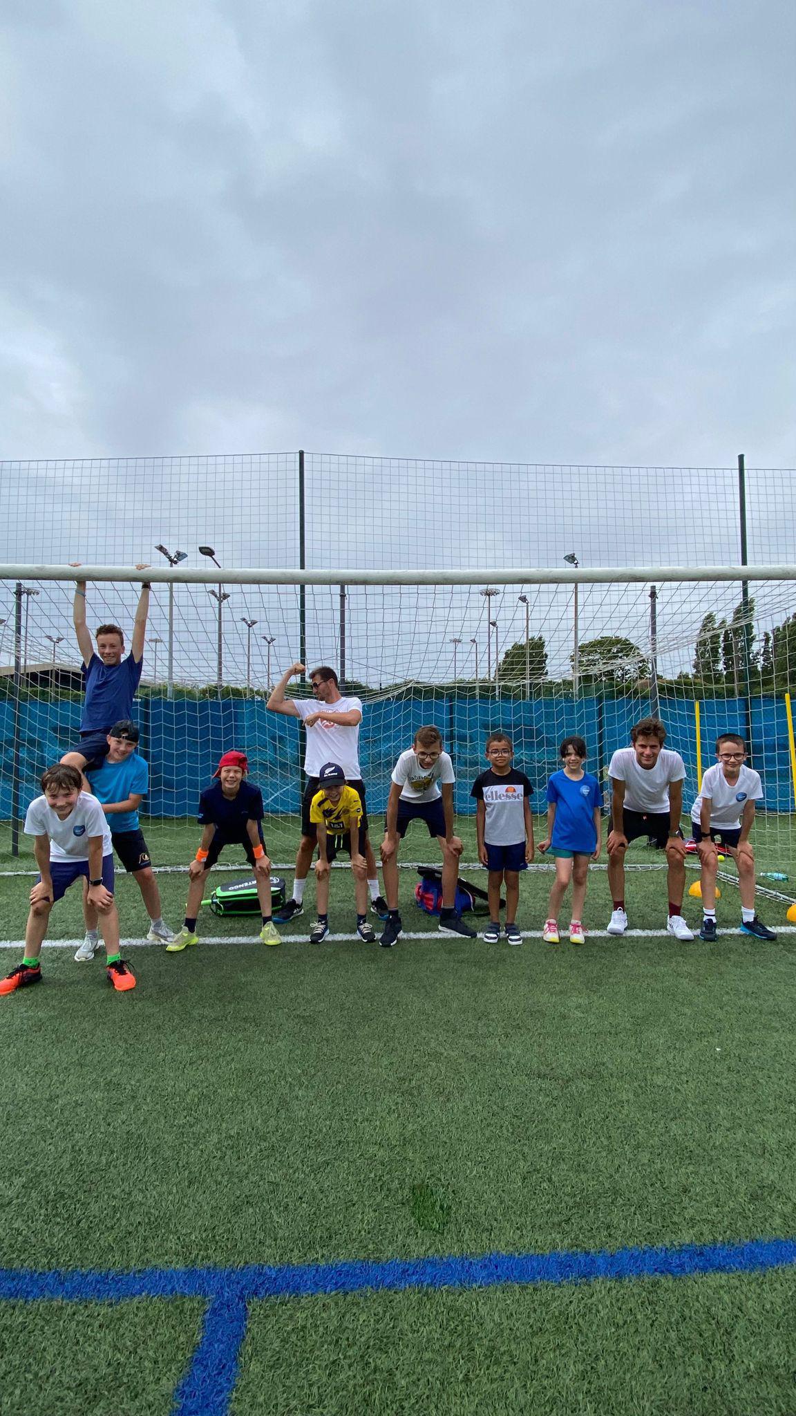 Première semaine de stage au club 