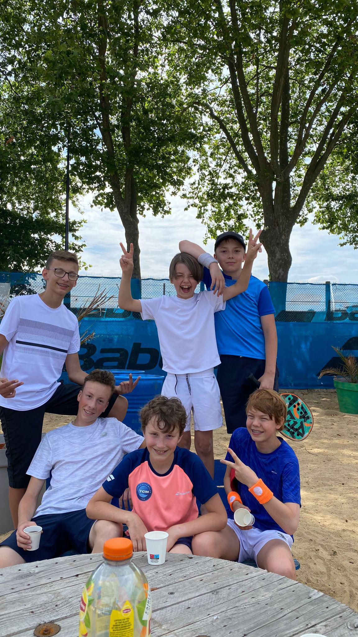 Première semaine de stage au club 