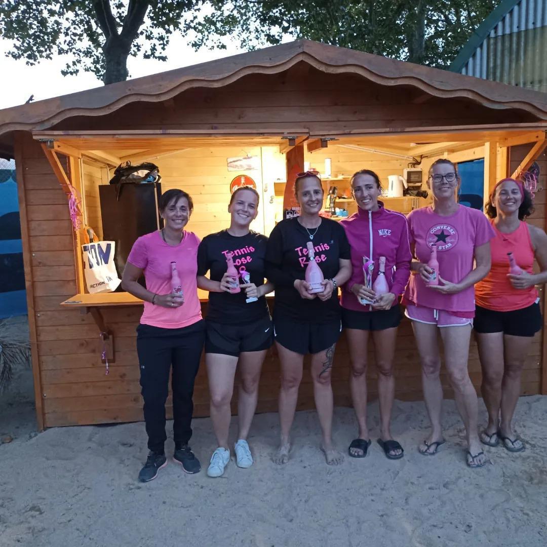 Résultas tournoi beach tennis OCTOBRE ROSE