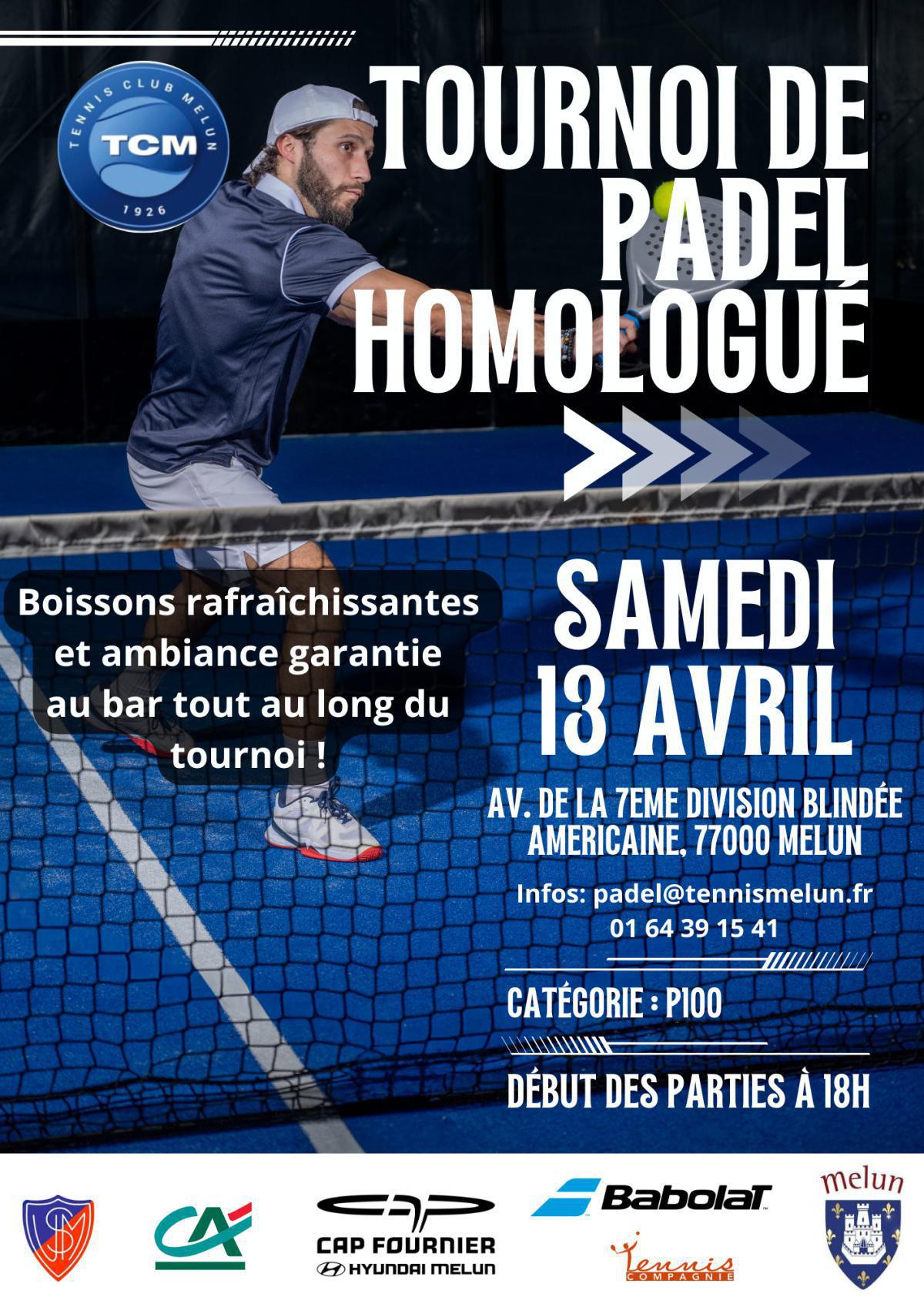 Tournoi Padel P100 