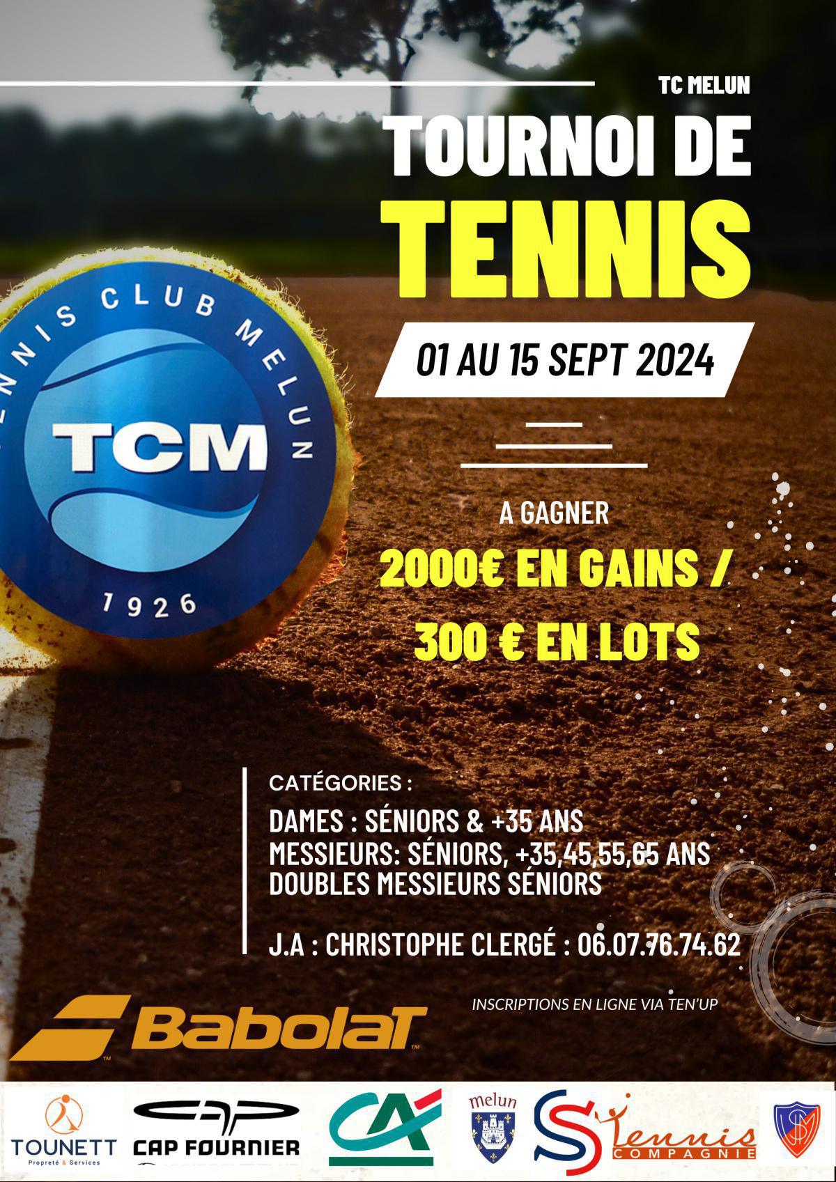 Tournoi OPEN TC Melun