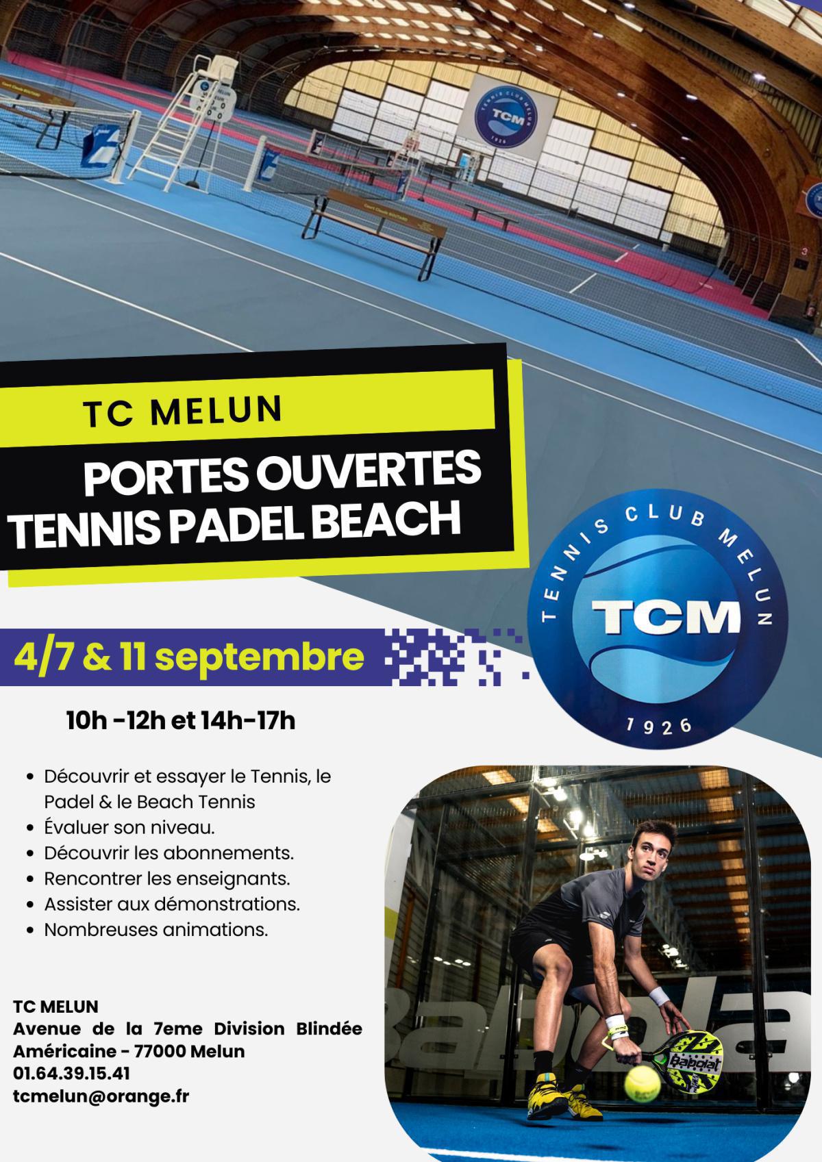 Portes Ouvertes les mercredis 4/11 et Samedi 07 septembre