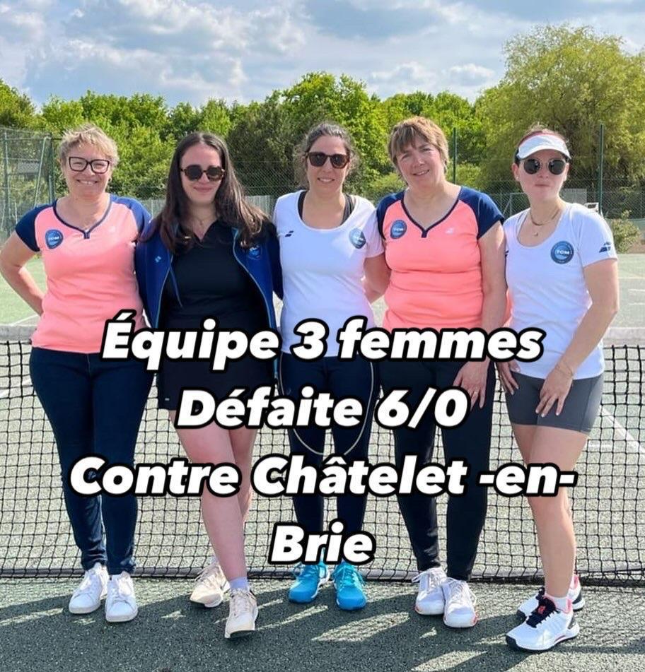 Résultats journée 1 rencontres par équipes séniors
