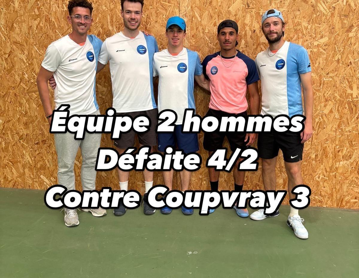 Résultats journée 2 rencontres par équipes séniors