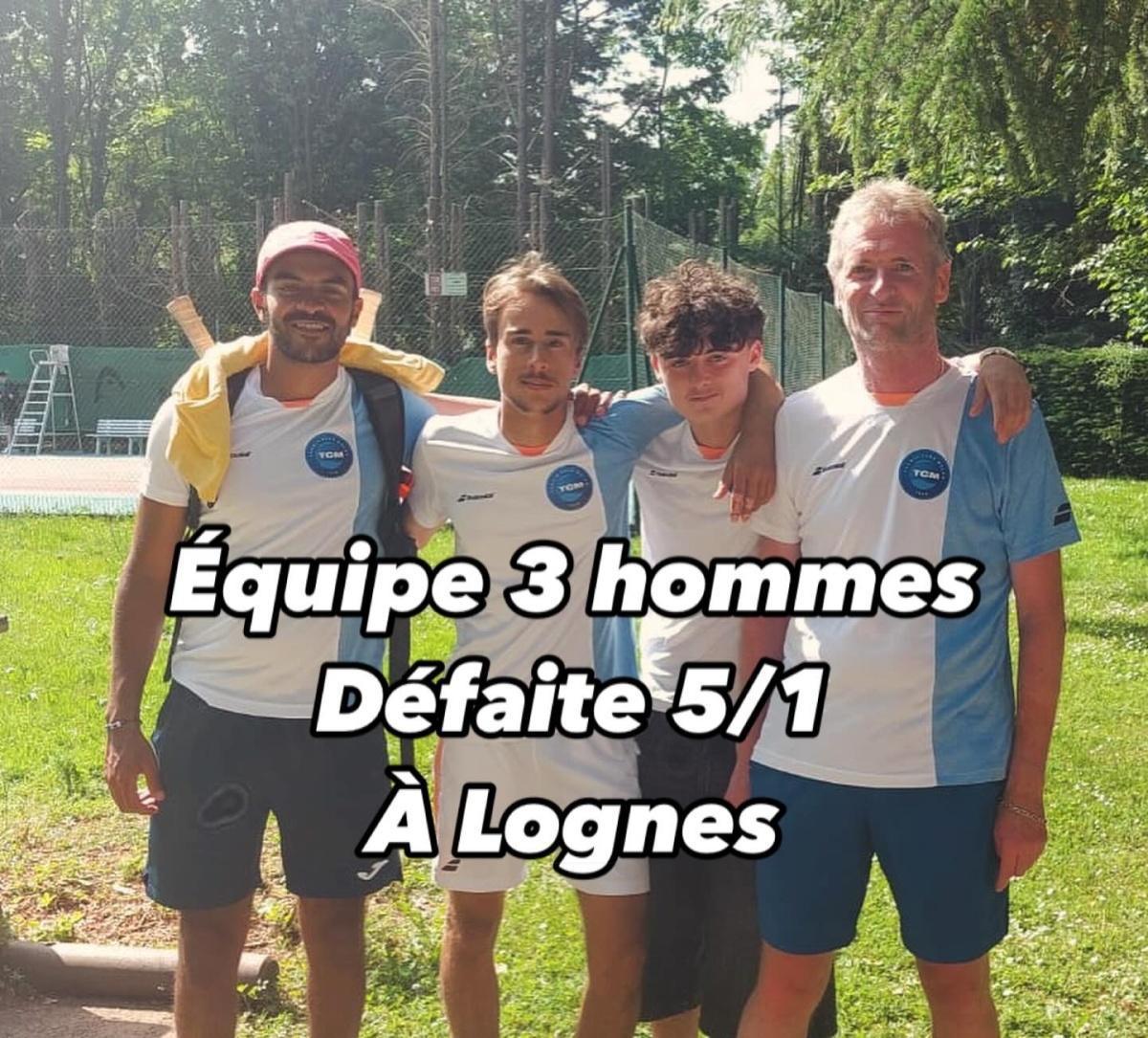 Résultats journée 3 rencontres par équipes séniors