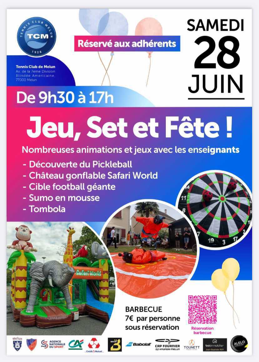 🎉 JEU, SET ET FÊTE ! 🎉 🎉 JEU, SET ET FÊTE ! 🎉