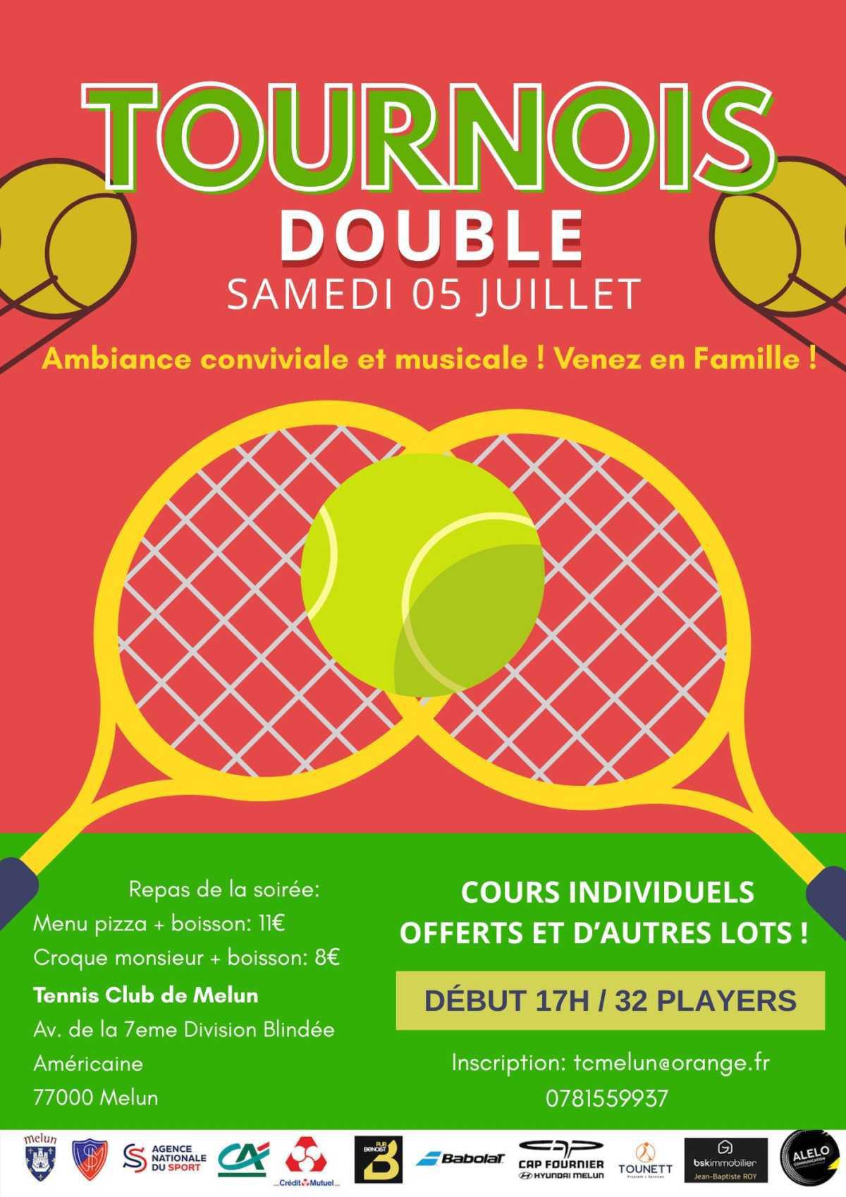 Tournoi amicale de doubles Tournoi amicale de doubles