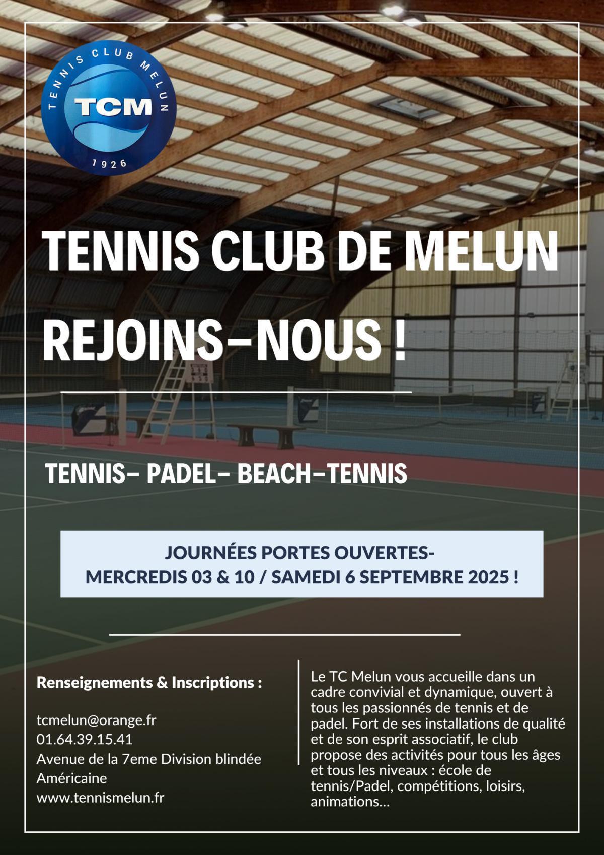 Portes ouvertes au TC Melun Portes ouvertes au TC Melun