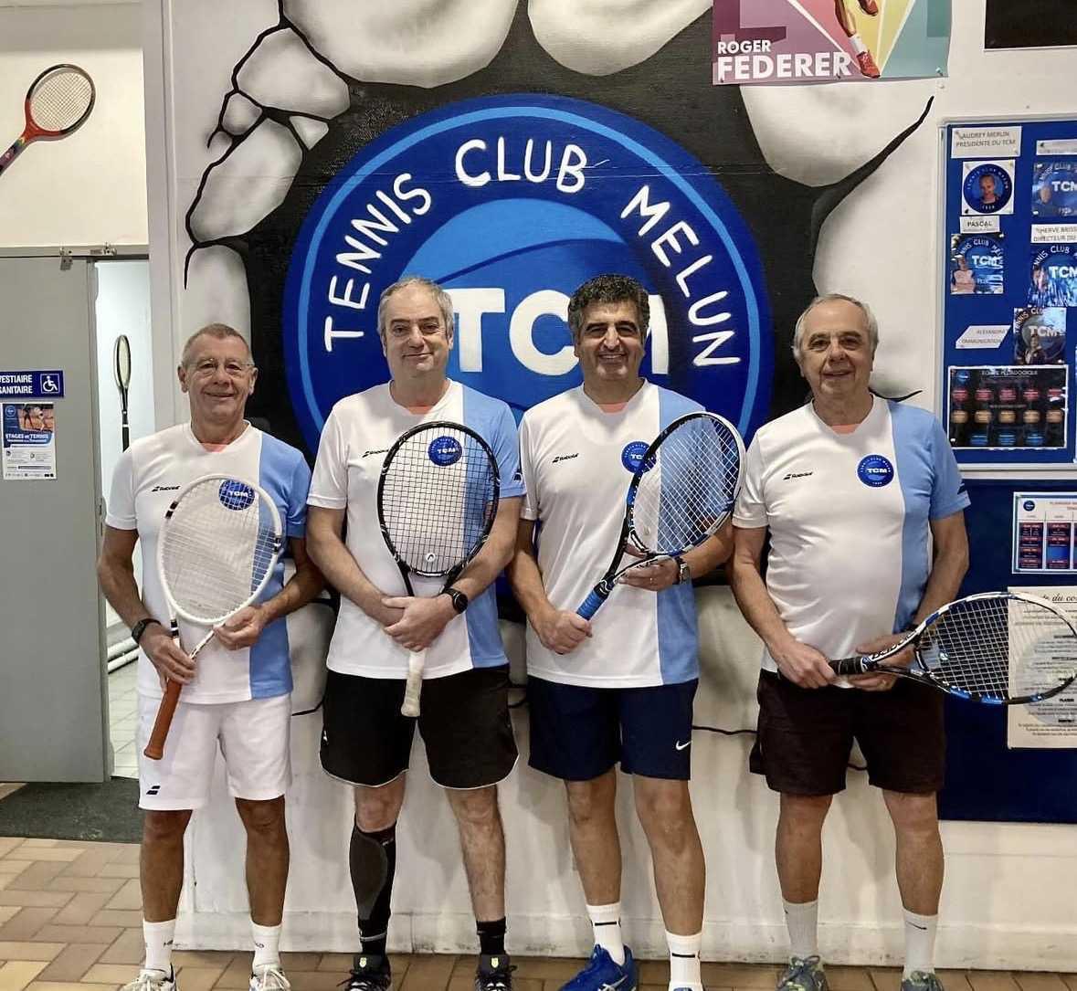 Victoire de l'équipe 2 des 65 ans messieurs