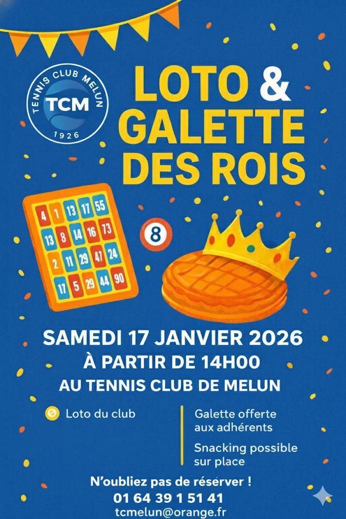 SAVE THE DATE! Loto & Galette des Rois