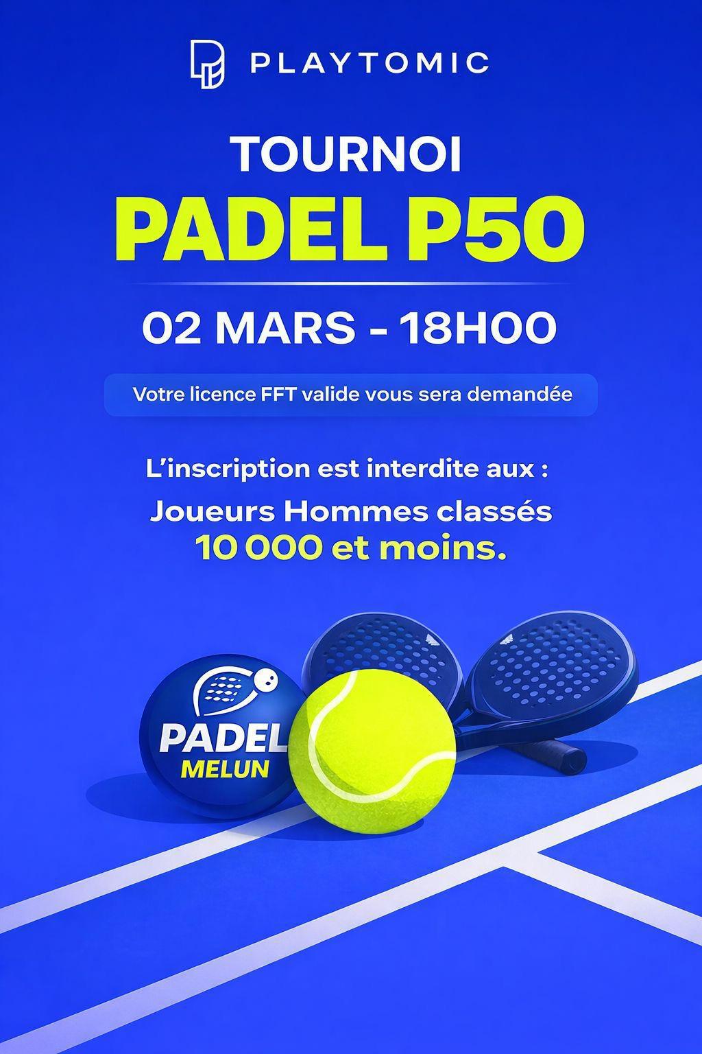 Nouveau tournoi : P50 ! 