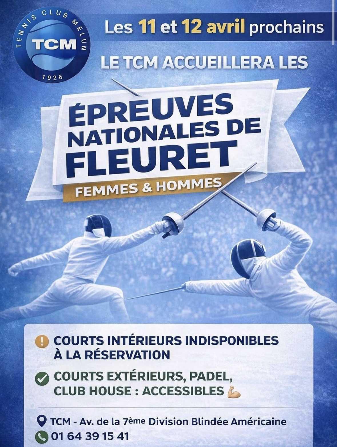 Épreuves nationales de Fleuret Épreuves nationales de Fleuret