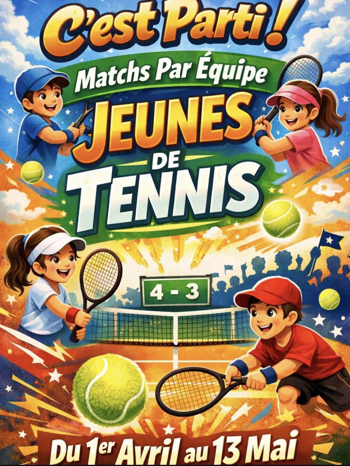 Matchs par équipe jeunes Matchs par équipe jeunes