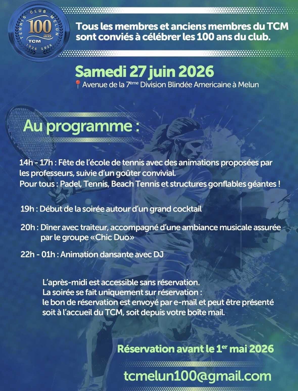 100 ans ! Ca se fête !