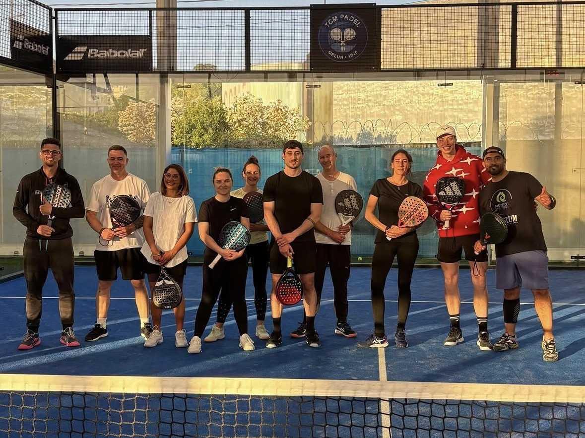 Fin du premier Stage Padel Avril